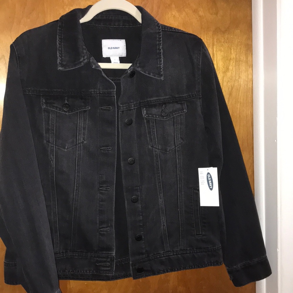 Old Navy Black Denim Jacket